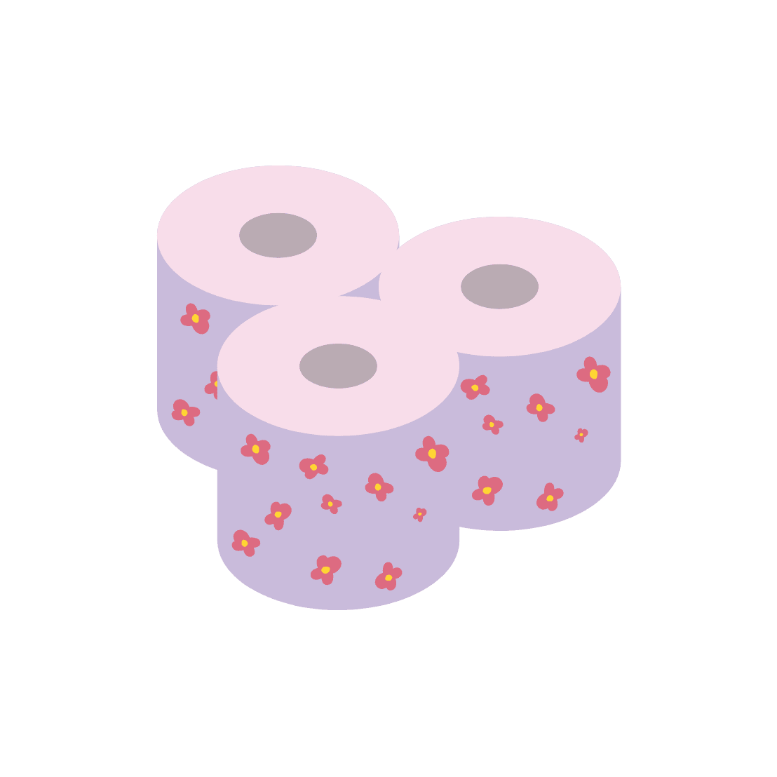 Wrapping material for<br />
toilet paper