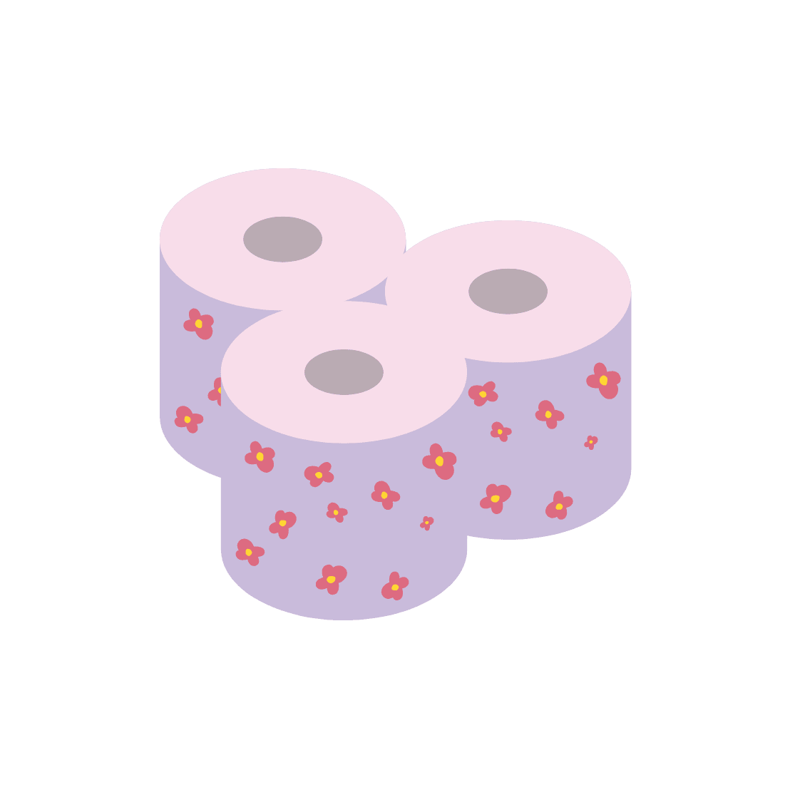 Wrapping material for<br />
toilet paper